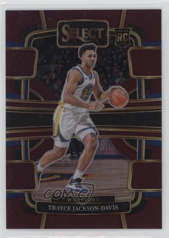2023 Panini Select Concourse Maroon Prizm 54/175 Trayce Jackson-Davis #84 14cm