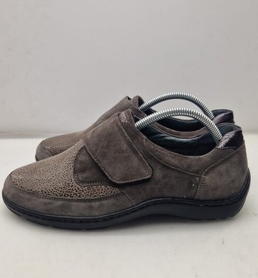 Waldläufer gr 38 1/2 Damen Halbschuhe Ballerina Slipper Sehr Gut S231