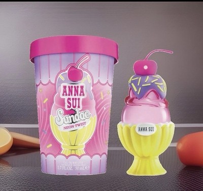   ANNA SUI SUNDAE ~ NEON TWIST ~ Perfume Spray EDT 1.7 oz / 50 ml NEW Sealed  