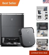 DEEBOT X2 Omni Robot Vacuum and Mop, 8000Pa Suction, 15mm Lift Fast-Free Ship