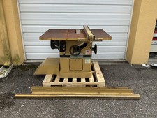 Powermatic 7.5hp USA Table Saw 3 Phase Model 72