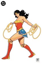 WONDER WOMAN #31 DC Comics COVER G DANIEL SAMPERE CORNER BOX SPOT FOIL (S4)