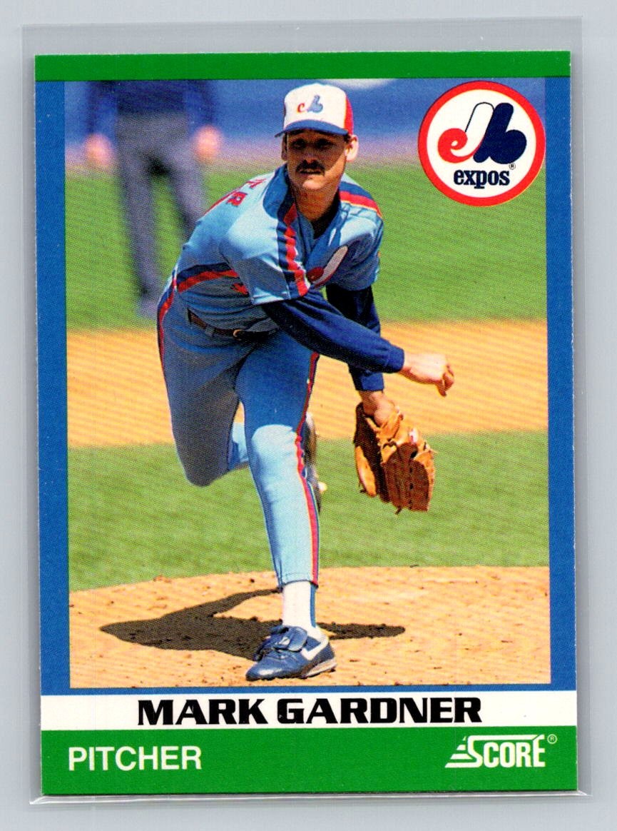 1991 Score 100 Rising Stars #71 Mark Gardner