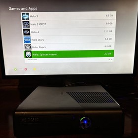Xbox 360 With Full Game Library - Clean