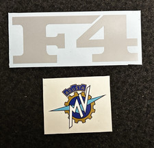 MV AGUSTA F4 REAR COWL DECALS