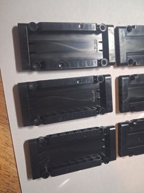 L Lego Lot 6 Black Technic Panel 5 x 11 x 1 64782 42066 42069 70165 42056 42175