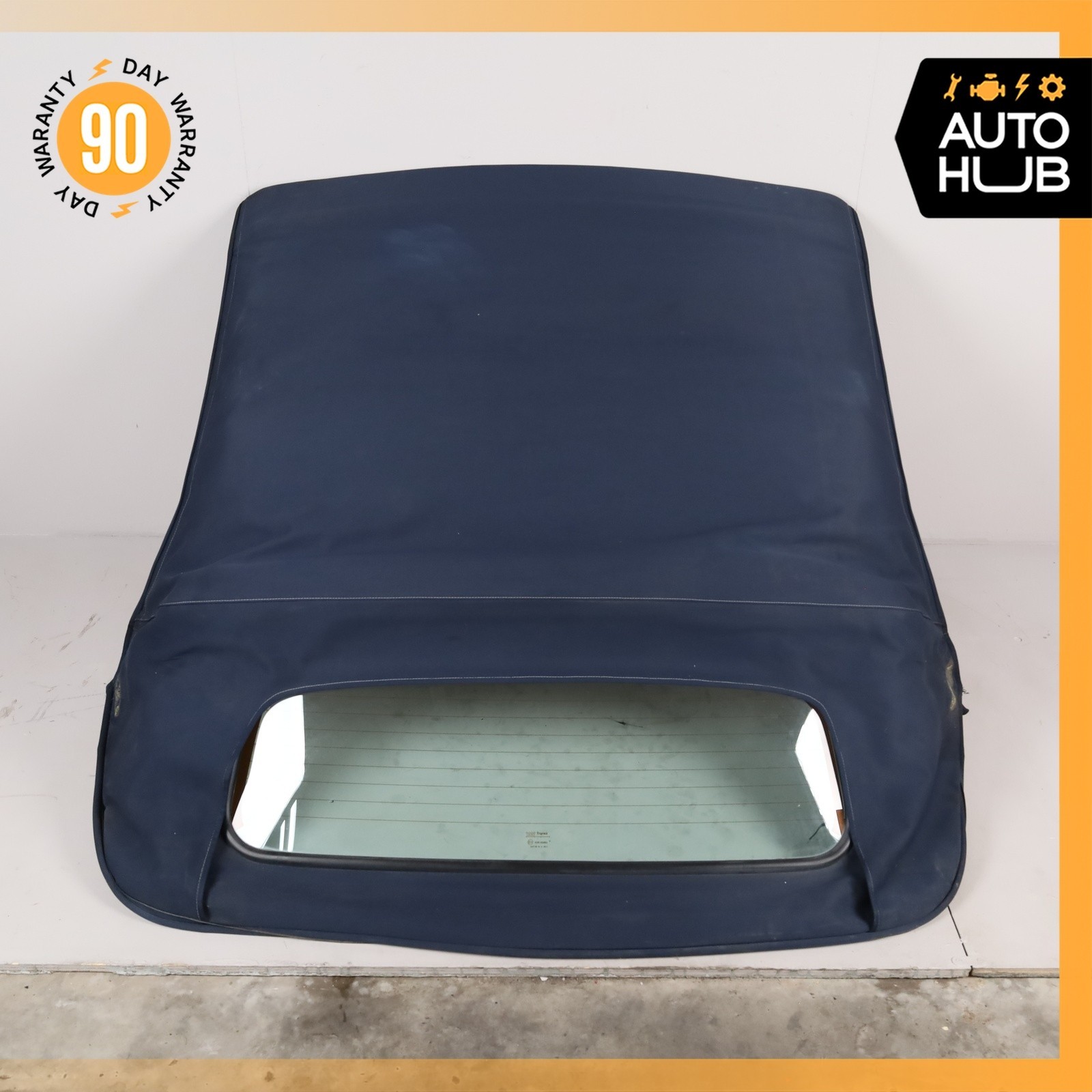 00-04 Aston Martin DB7 Volante Convertible Soft Top Roof Blue OEM 38k