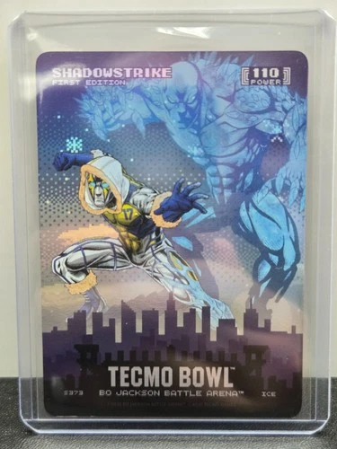Bo Jackson Battle Arena Shadowstrike First Edition Tecmo Bowl S373 Ice Card 2026