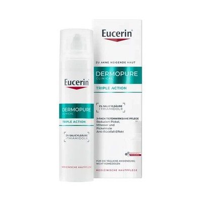 Eucerin DERMOPURE CLINICAL Triple Action , 40ml,  PZN 19729838