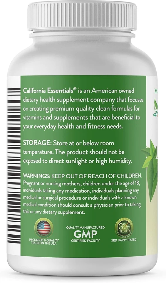 Vitamina D3 2000 UI Cápsulas Blandas Apoyo Inmunológico - Aceite de Linaza Esencial California Foto 2 de 4