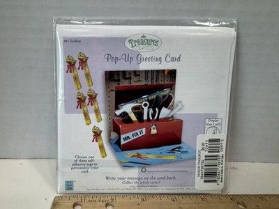 3D Pop Up  Greeting Card World's Best  Handyman Mr Fix It, New
