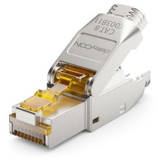 CAT 8 Netzwerkstecker 40Gbit/s RJ45 Netzwerk LAN Adapter Stecker Verlegekabel