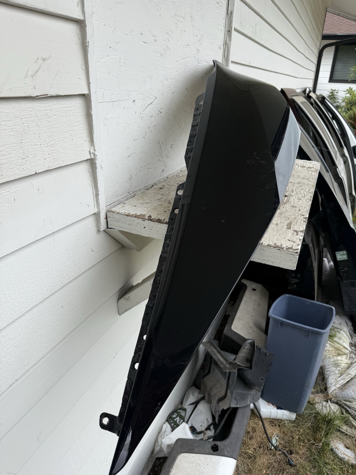 Lamborghini Huracan Drivers SIDE LEFT FRONT FENDER OEM BLACK