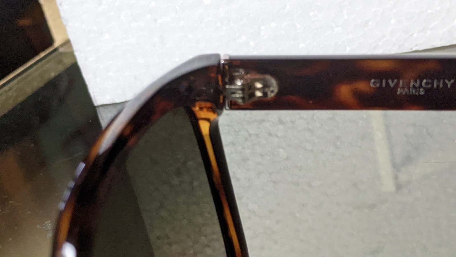 Givenchy Oversized Square Tortoise Sunglasses Mad… - image 15