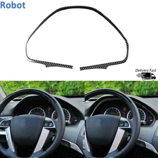 Real Carbon Fiber Interior Speedometer Surround Trim For Honda Accord 2008-2012