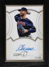 2018 Topps Definitive Collection Framed 13/30 Corey Kluber #DCFA-CKL Auto 9l4