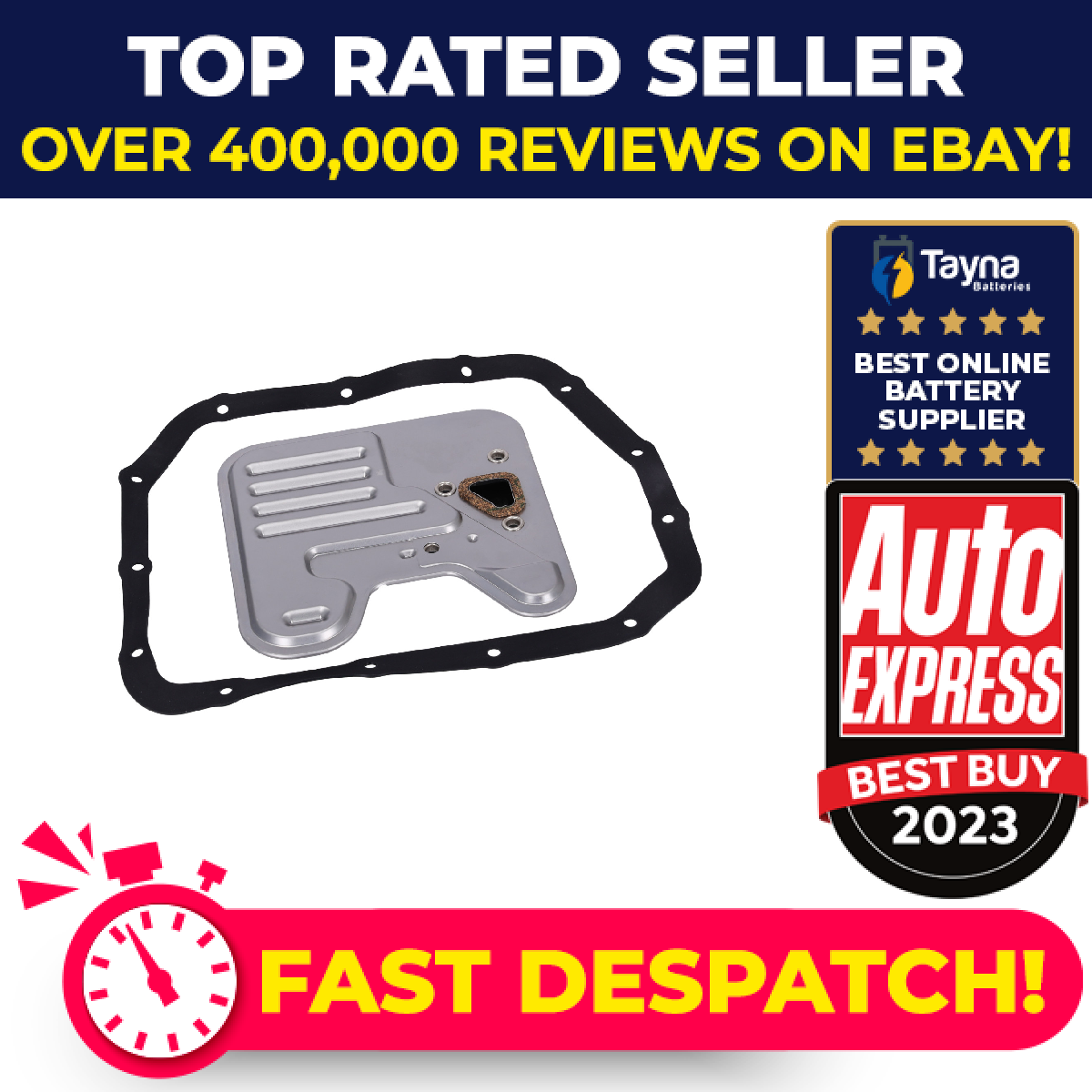 Automatic GearBox Oil Filter fits HYUNDAI GETZ TB 1.4 05 to 10 G4EE Transmission
