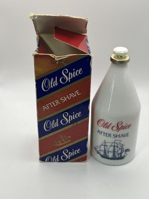 Old Spice Sensitive Aftershave 150ml Shulton 3710X 1970 s in Box Rare Prop 