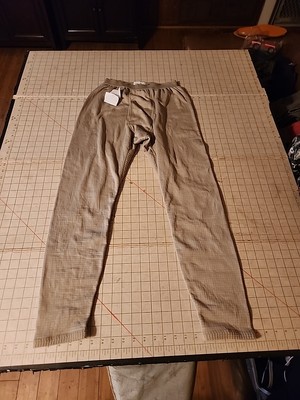 New Polartec GEN III MID-WEIGHT LEVEL 2 GRID FLEECE WAFFLE PANTS Small / Regular