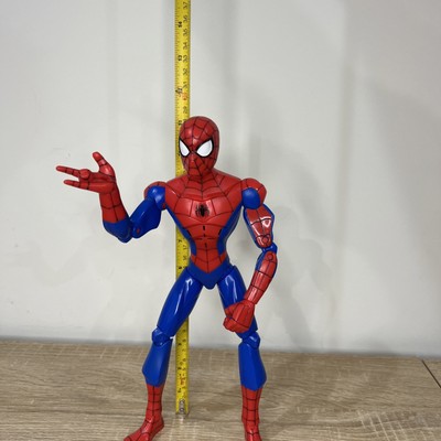 SPECTACULAR SPIDER-MAN ANIMATED SERIES WISECRACKING 12'' FIGURE HASBRO 2008 TALKS