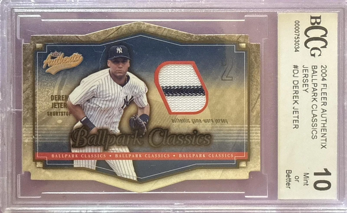 2004 Fleer Authentix - Derek Jeter #BC-DJ for sale | eBay