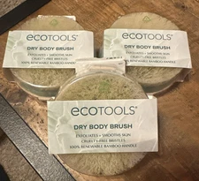 3 - Ecotools Dry Body Brush, Exfoliates & Smooths Skin With Bamboo Handle