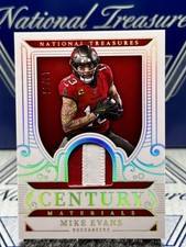 2025 National Treasures Mike Evans Century Materials Holo Silver Patch,SSP/25🔥