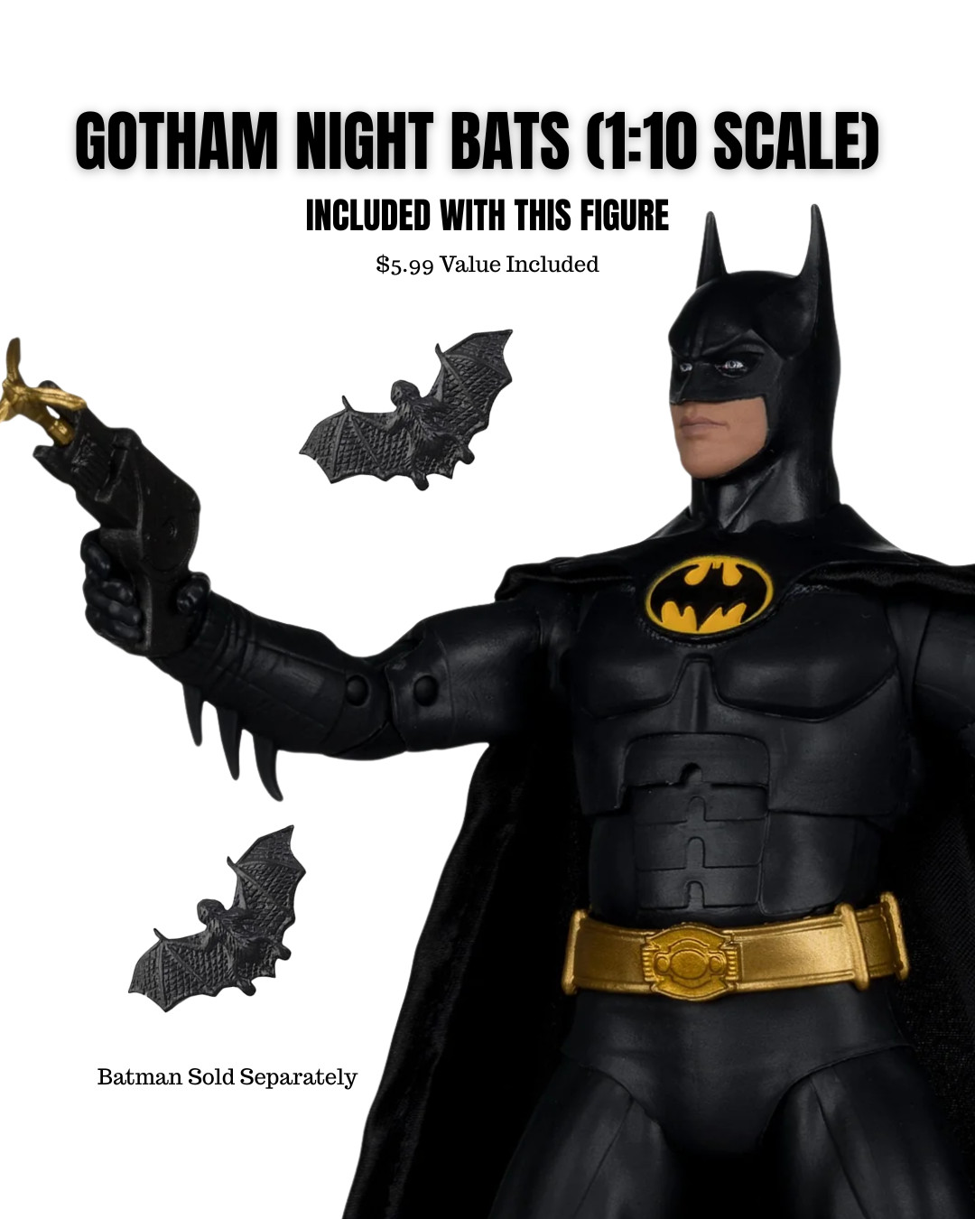 McFarlane DC Batman Returns Deluxe Theatrical Exclusive Catwoman 7” Movie BUNDLE