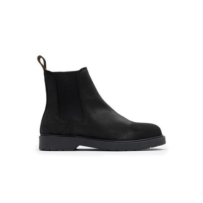 Herren Stiefelette Selected Suede Chelsea Boot 
