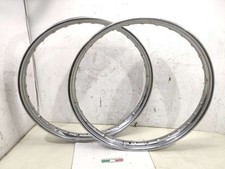 COPPIA CERCHI MACABO 19 X 1.50 32 FORI MOTO MORINI GUZZI BIANCHI ECC. (PP2838)