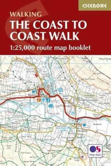 The Coast to Coast Map Booklet by Terry Marsh (Paperback Book)