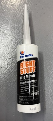 Permatex The Right Stuff  Gasket Maker 5.0 oz Cartridge, Black #29208