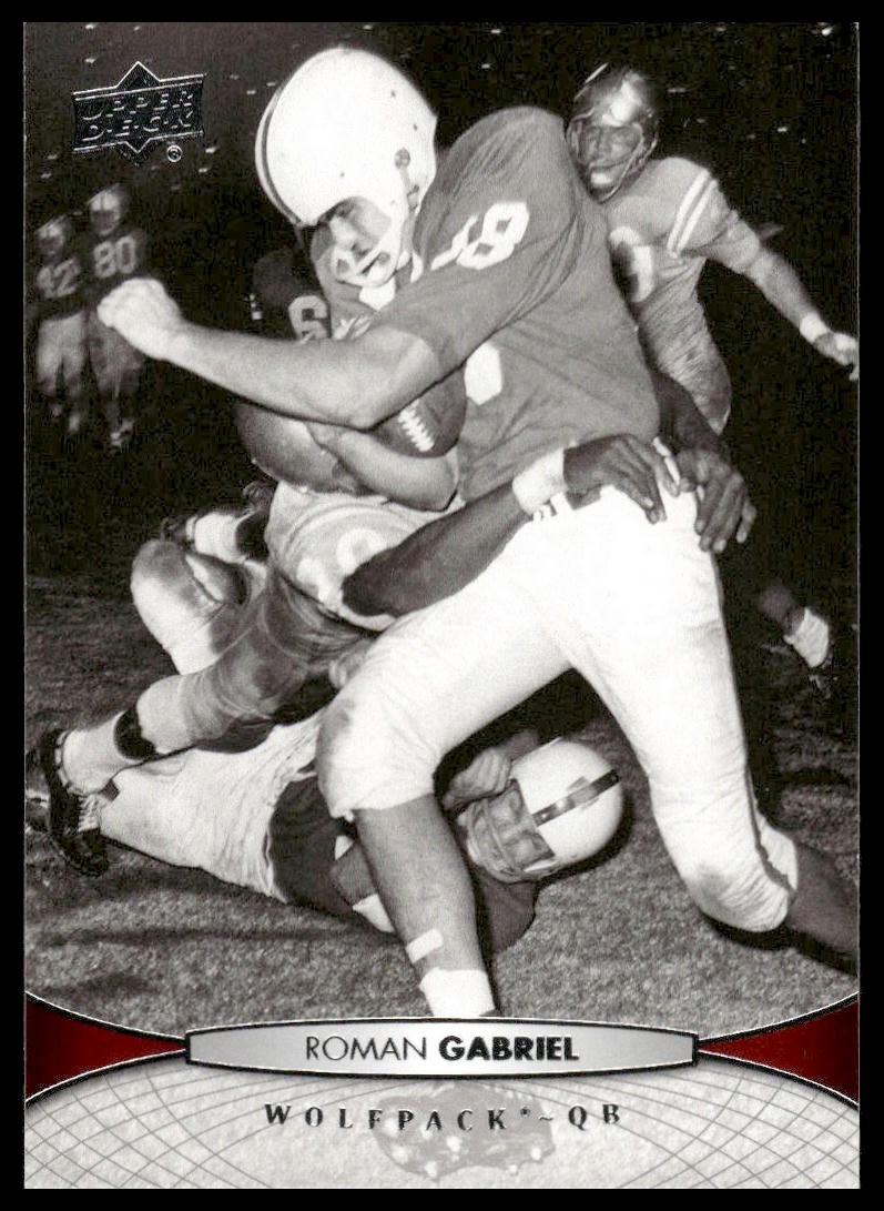2012 Upper Deck #40 Roman Gabriel NC State Wolfpack NM+