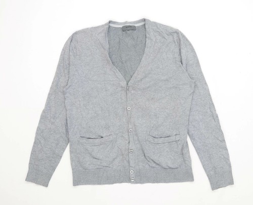 Burton Mens Size M Cotton Blend Grey 