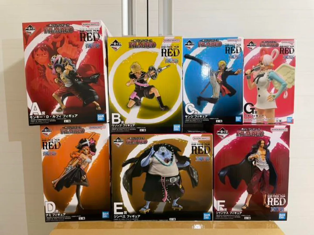 Ichiban Kuji One Piece Film Red Figure A~G Prize Bandai | eBay