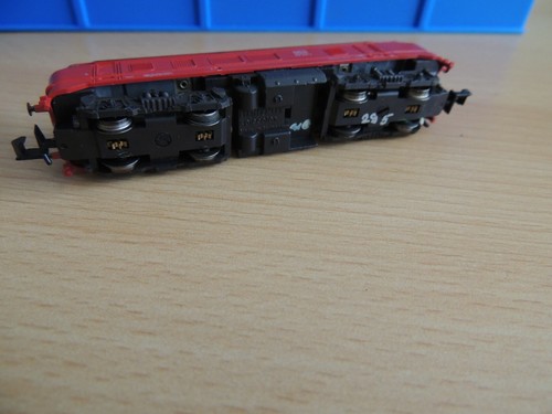 7,295 # Flm # 9396-1 # Diesellok BR 218,Achsfolge B`B`, orientrot, # o.OVP - Bild 4 von 6