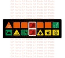 JLG 1702387, DECAL, PLATFORM LIGHT PANEL DISPLAY, 600SJ, 601S, 660SJ, 600A