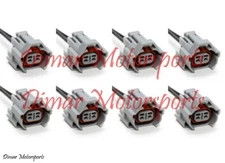 8 Female Fuel Injector Connector Electrical Plug Pigtail