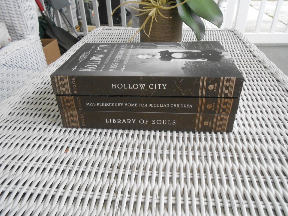 Lot 3 Ransom paperback Riggs Books Miss Peregrine’s Home For Peculiar