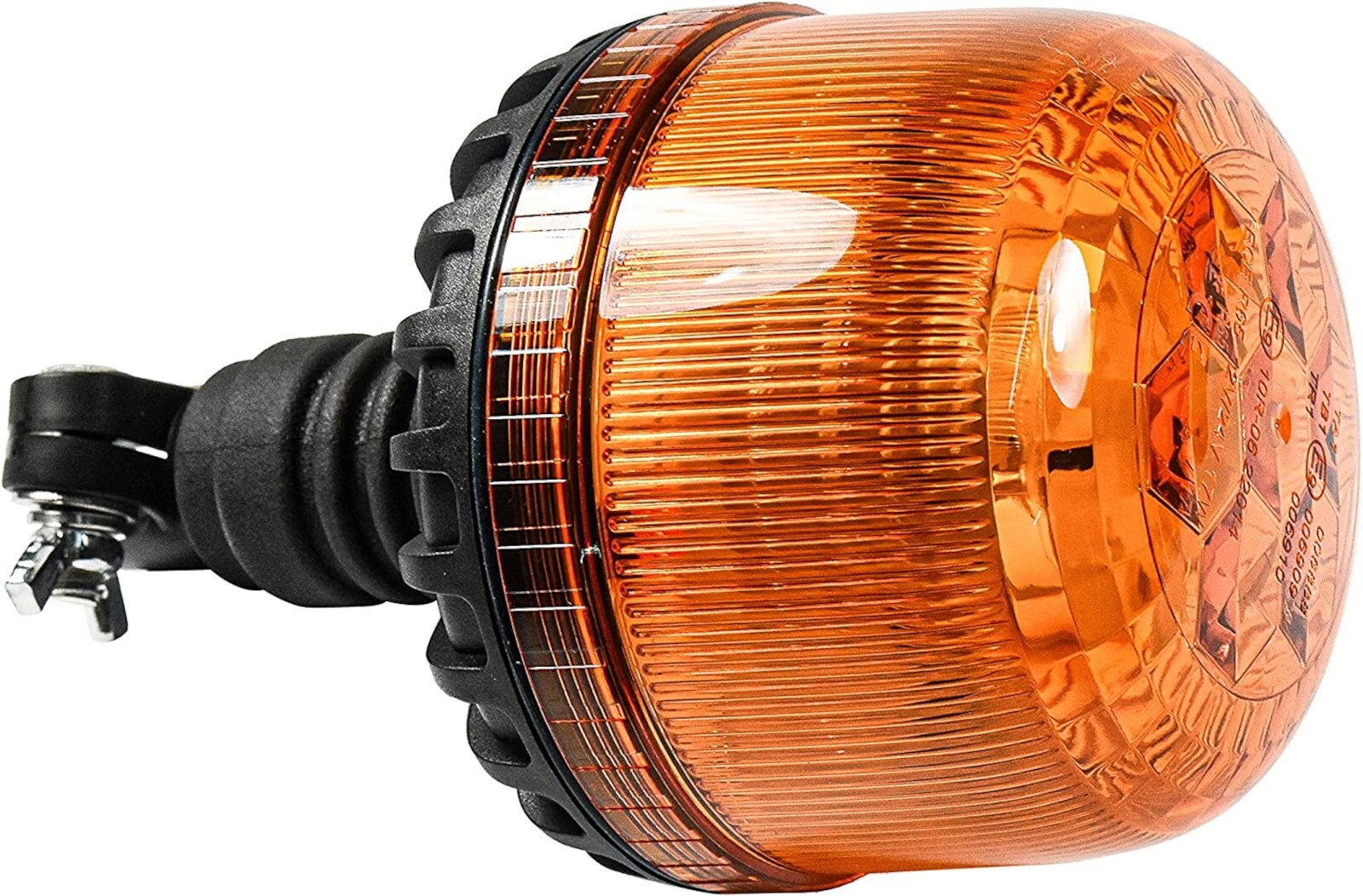 S Amber Beacon Flexible Pipe Mount/low Profile