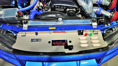ARC Titanium Radiator Louver Cooling Panel For Nissan Skyline R32