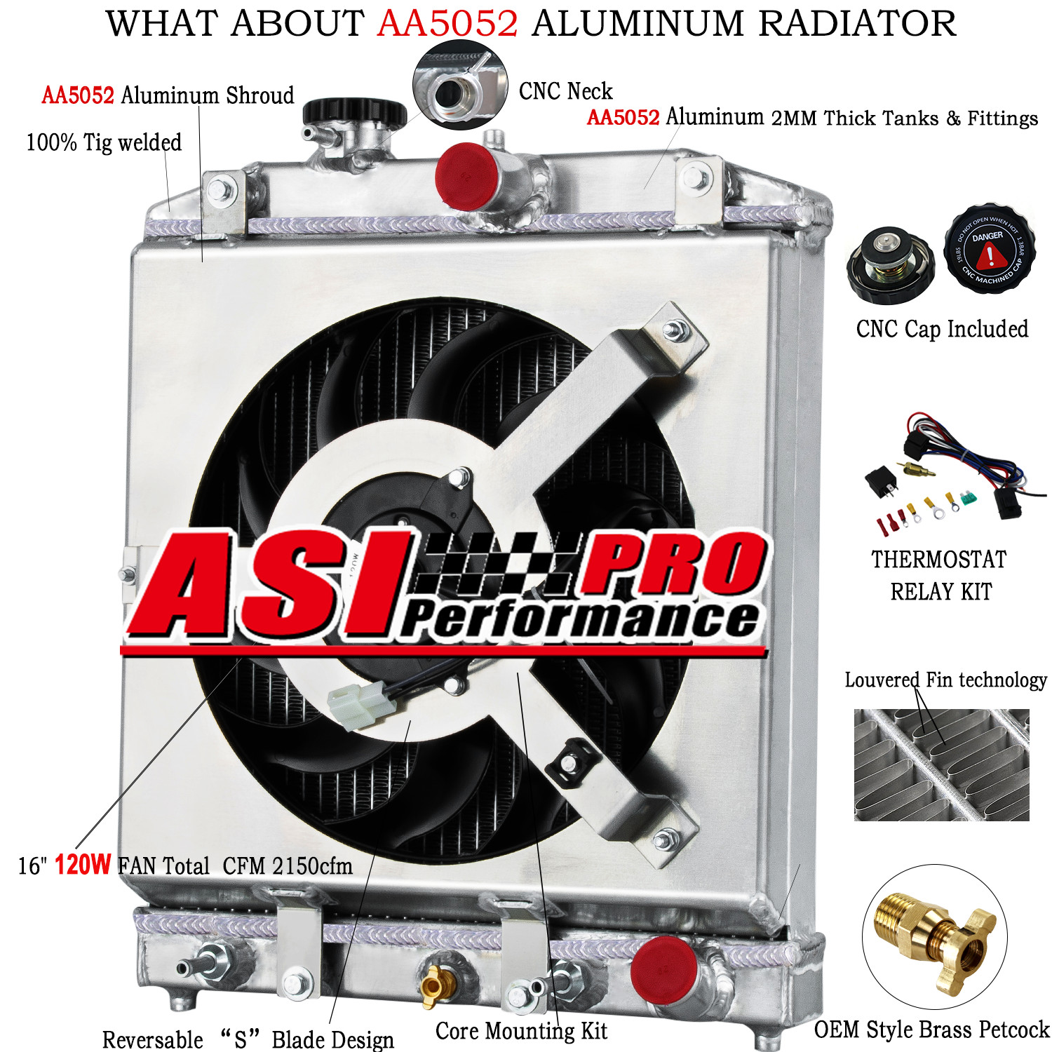 Relais de Radiateur High Performance pour Faisceau Électrique Honda Civic et Del Sol