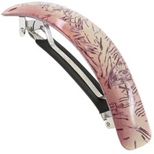 Paris CP3332 French Hair Barrette Clip for Girls, Bordeaux, Bordeaux 3.75"