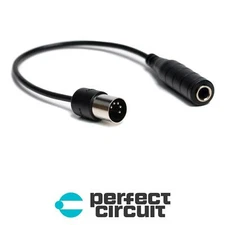 Morningstar Male MIDI to Female 1/4" TRS ADAPTER - NEW - PERFECT CIRCUIT