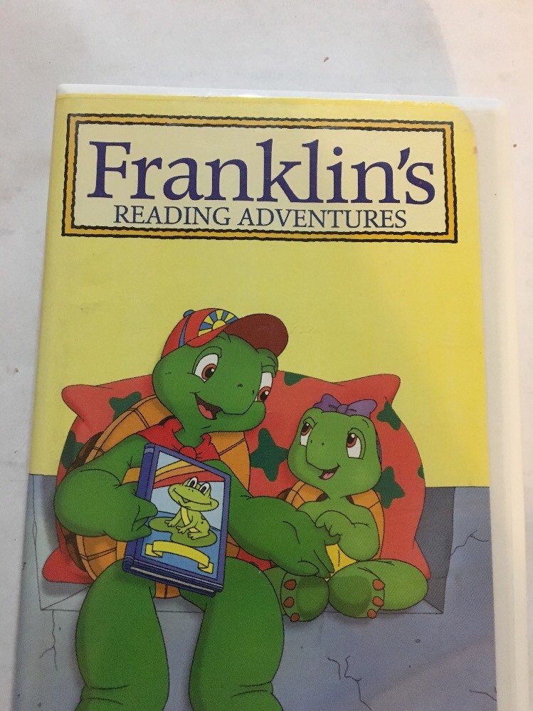 Franklin's Reading Adventures (VHS 2002) Loses A Book, Reading
