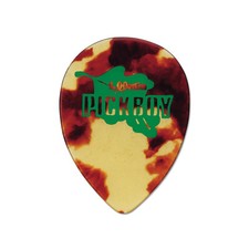 6 - Pickboy 1.00mm Small T-Shell Teardrop Jazz Pro Vintage Style Guitar Picks