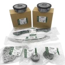 For Land Rover Evoque Freelander 2.0L Turbocharge PAIR VVT Gear Timing Chain Kit
