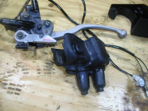 USED 97 98 99 00 01 YAMAHA 350 WOLVERINE WARRIOR LEFT CLUTCH BRAKE PERCH & LEVER