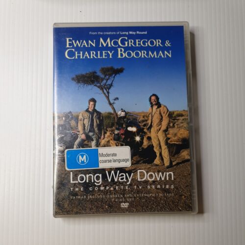 Long Way Down The Complete Series DVD R4 FREE POST Charley Boorman Ewan McGregor - Photo 1/7