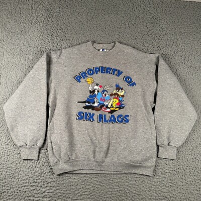 Logo Sweatshirt Amazon Warner Bros Vintage Sweatshirt Looney Tunes